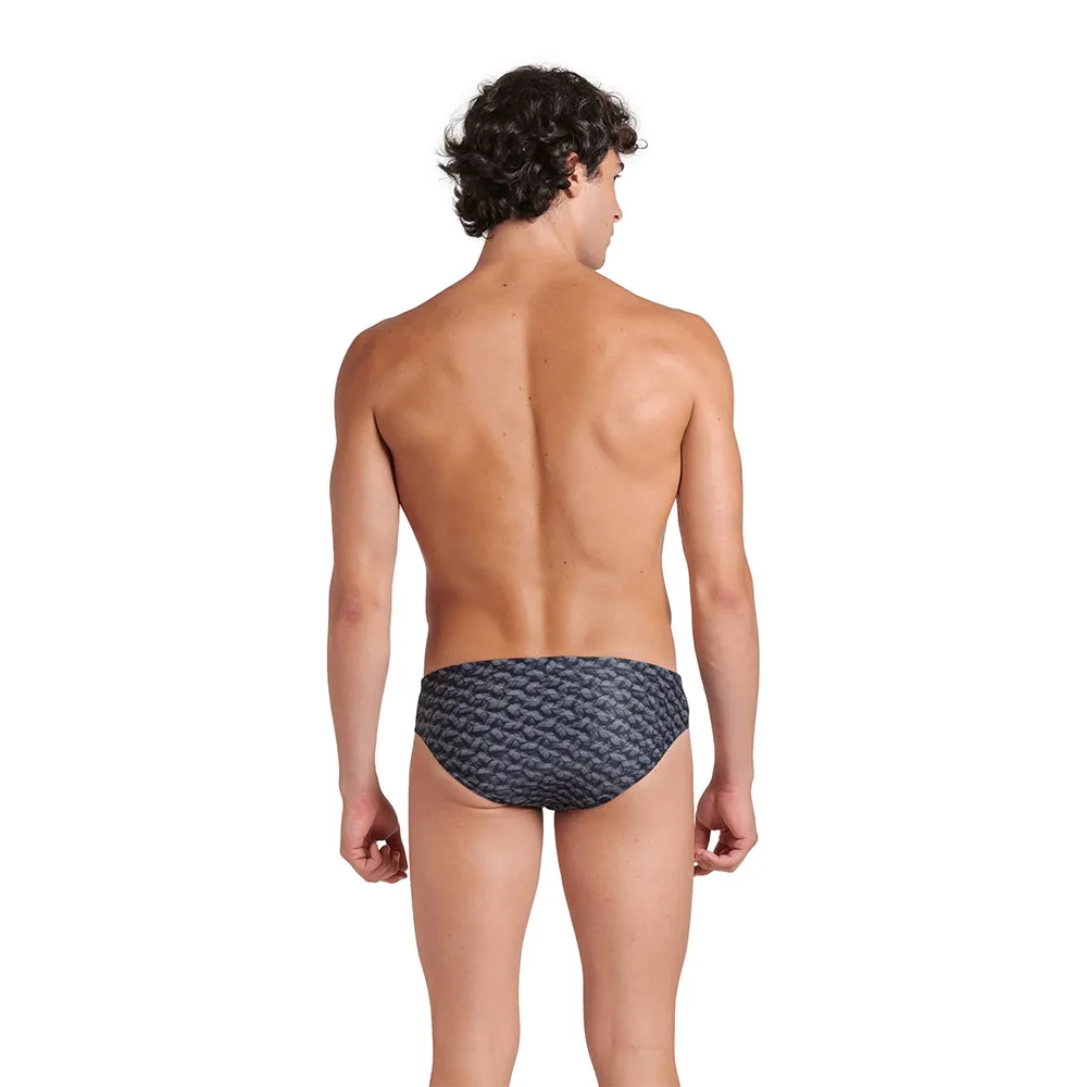 arena Monogram Badbyxor male, Dark sage multi
