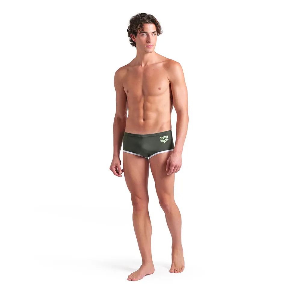 arena One Low Waist Big Logo 14cm Badbyxor male, Dark sage arena One Low Waist Big Logo 14cm Badbyxor male, Dark sage