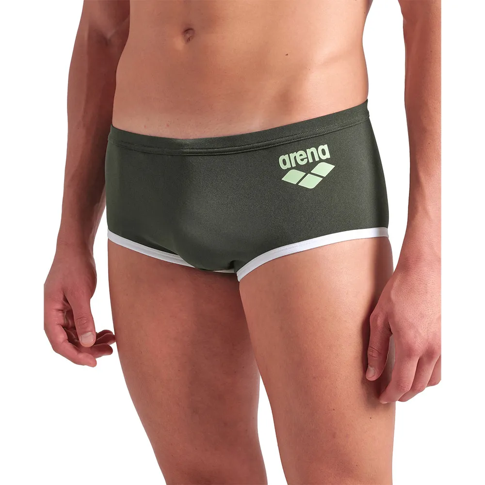 arena One Low Waist Big Logo 14cm Badbyxor male, Dark sage arena One Low Waist Big Logo 14cm Badbyxor male, Dark sage