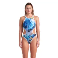 arena One Print Tech Back Baddräkt female