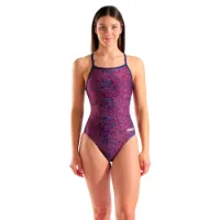 arena Snakeskin Lightdrop Back Baddräkt female