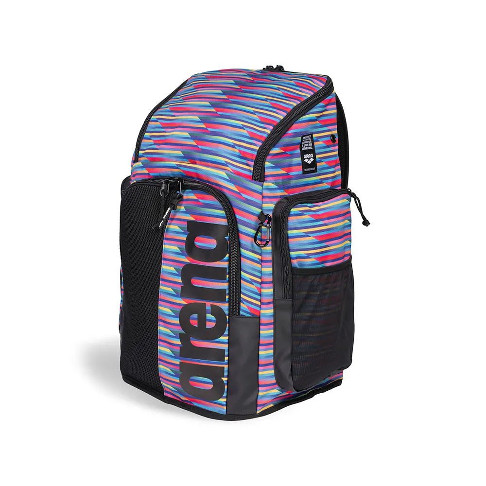 arena Spiky Iii Allover 45l Ryggsäck unisex, Racing stripes, One Size