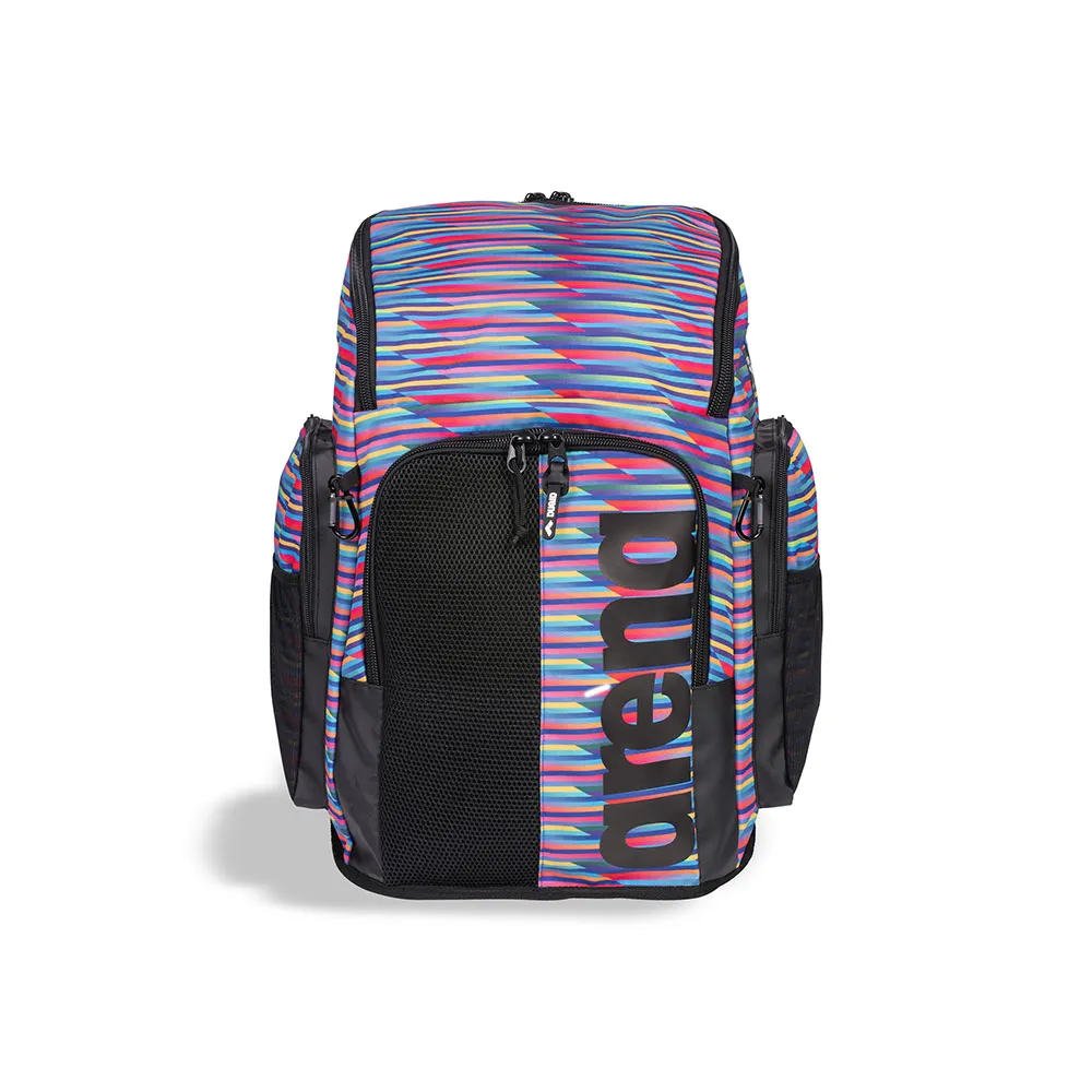 arena Spiky Iii Allover 45l Ryggsäck unisex, Racing stripes, One Size