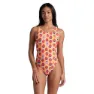 arena Strawberry Swim Tech Back Baddräkt female, Fluo red / orange