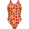 arena Strawberry Swim Tech Back Baddräkt female, Fluo red / orange