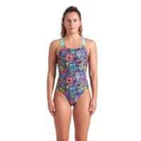 arena Vivid Repeat Swim Pro Back Baddräkt female arena Vivid Repeat Swim Pro Back Baddräkt female