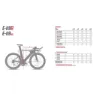 Argon 18 E-119 Tri 2020 Landsvägscykelram, Black / bright red, L
