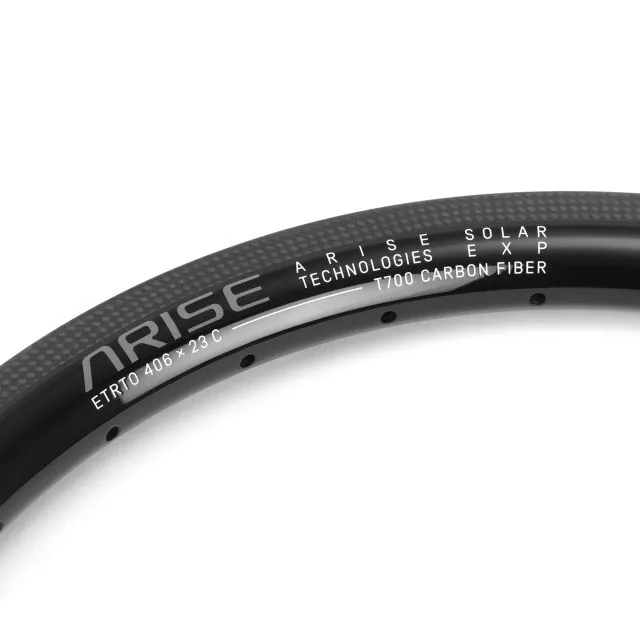 Arise Solar Expert 20´´ X 1.5-1.75´´ Bakfälg, Black, 20" 28H