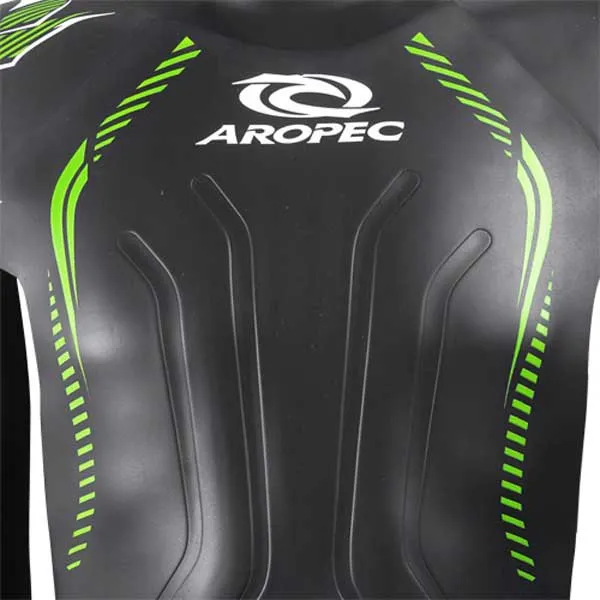 Aropec Flying Fish Ii Våtdräkt I Neopren 3/2 Mm unisex, Black / green, M