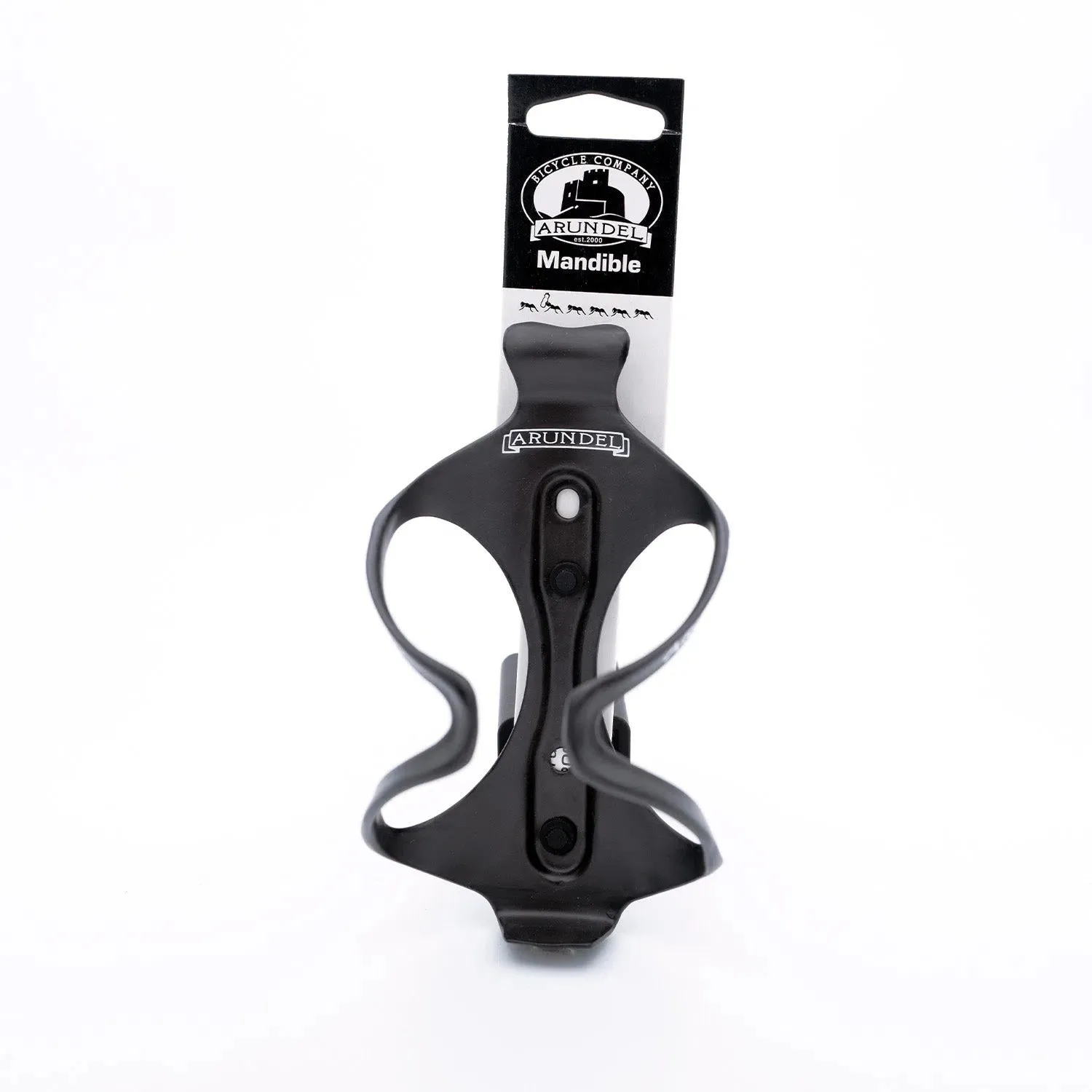 Arundel Carbon Bottle Cage UD Matte, Mandible Arundel Carbon Bottle Cage UD Matte, Mandible
