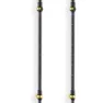 Arva Nepal Carbon 3 Parts Powerlock Cork Grip Stavar, Black / gold, 105-135cm