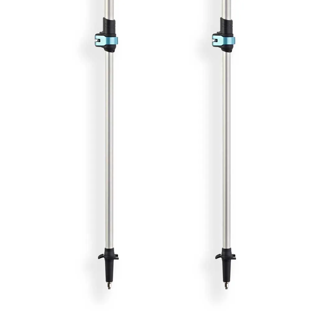 Arva Nepal Compact 3 Parts Powerlock Cork Grip Stavar, Ice blue, 105-120cm