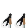 Arva Nepal Compact 3 Parts Powerlock Cork Grip Stavar, Ice blue, 105-120cm