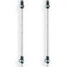 Arva Nepal Compact 3 Parts Powerlock Cork Grip Stavar, Ice blue, 105-120cm