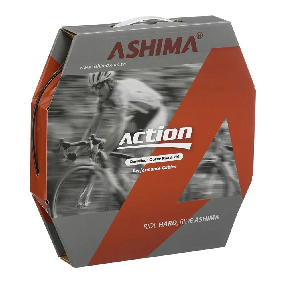 ASHIMA Action Sp 4.5 Mm Liner In Pom Växelvajer 50 M, Black, One Size