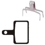 ASHIMA Deore Br-m515/525/575/415/465 Organiska Skivbromsbelägg 26 Par, Black / silver, One Size