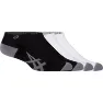 Asics 2ppk Light Run Ankle Socks, Brilliant White