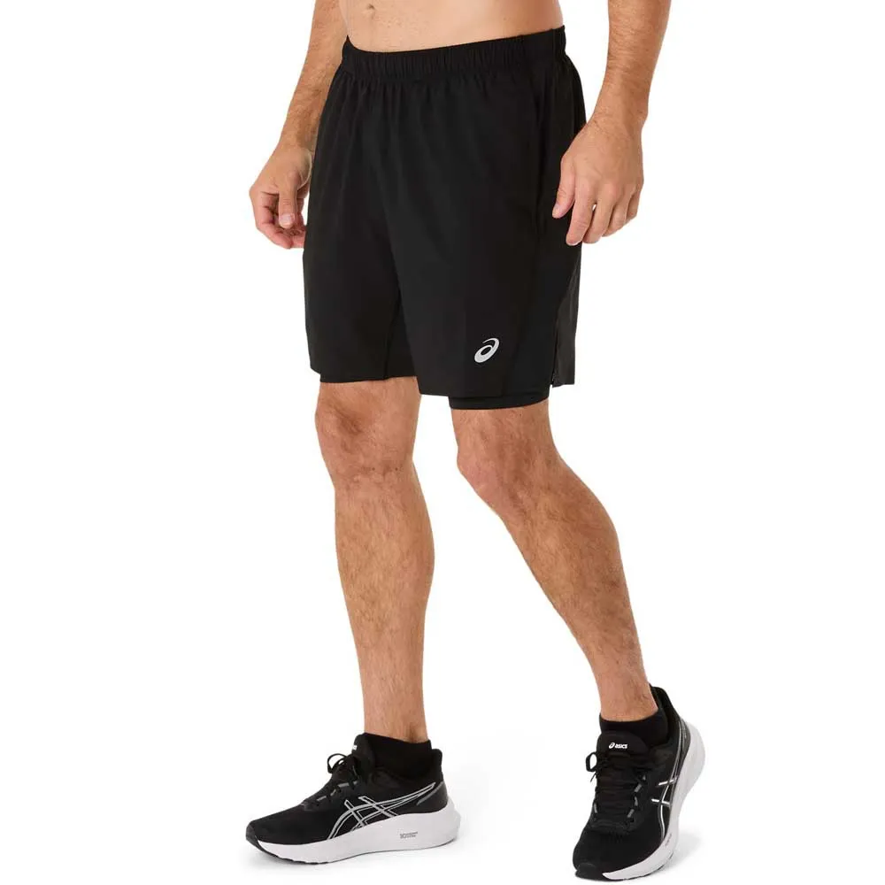 Asics Core 2-in-1 7in Shorts male