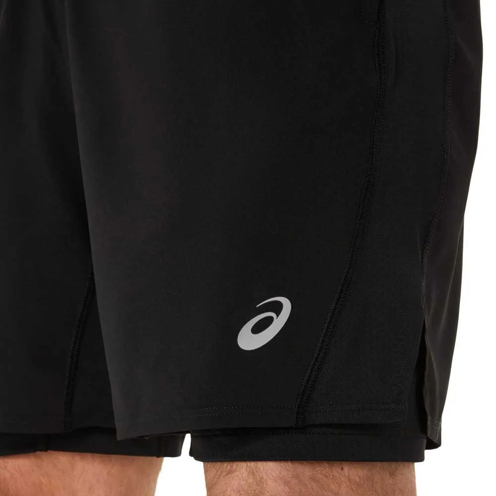 Asics Core 2-in-1 7in Shorts male