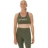 Asics Core Asics Logo Bra, Mantle green/olive grey
