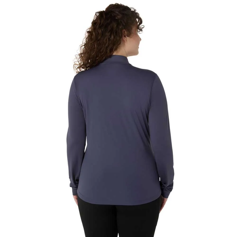 Asics Core Ls Halv Dragkedja Långärmad T-shirt female