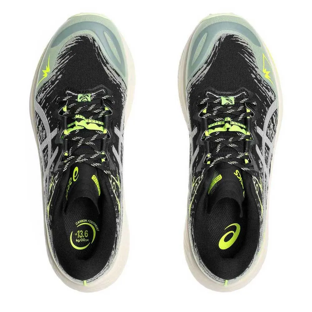 Asics Fuji Lite 5 Trailskor Refurbished female, Black / oatmeal