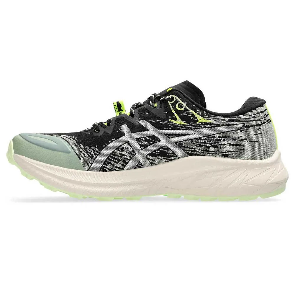 Asics Fuji Lite 5 Trailskor Refurbished female, Black / oatmeal