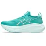 Asics Gel Nimbus 27 Löparskor Refurbished female, Wave teal / illuminate mint