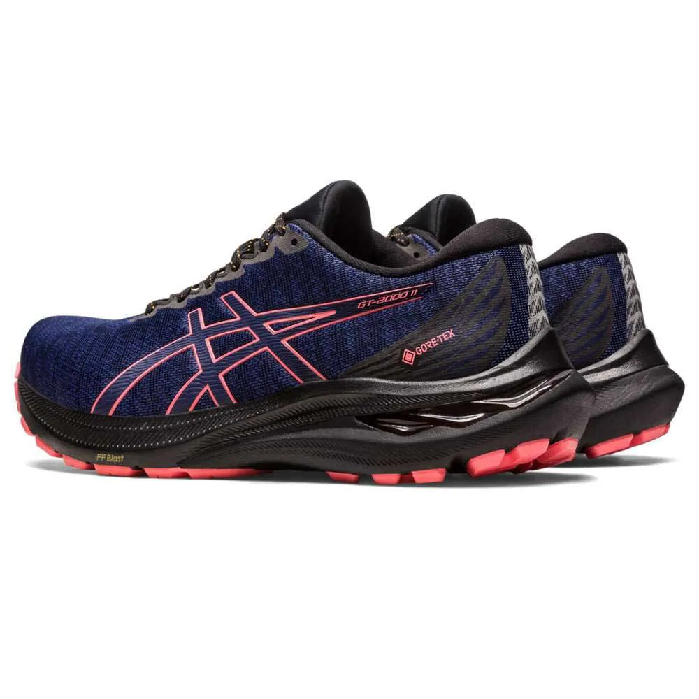 Asics Gt-2000 11 Goretex Löparskor female, Black / indigo blue