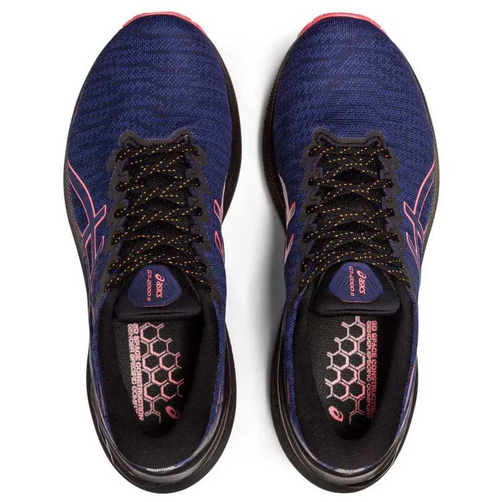 Asics Gt-2000 11 Goretex Löparskor female, Black / indigo blue