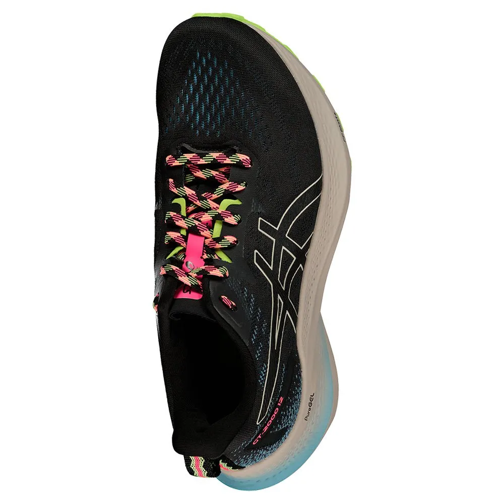 Asics Gt-2000 12 Tr Löparskor female, Nature bathing / lime green Asics Gt-2000 12 Tr Löparskor female, Nature bathing / lime green
