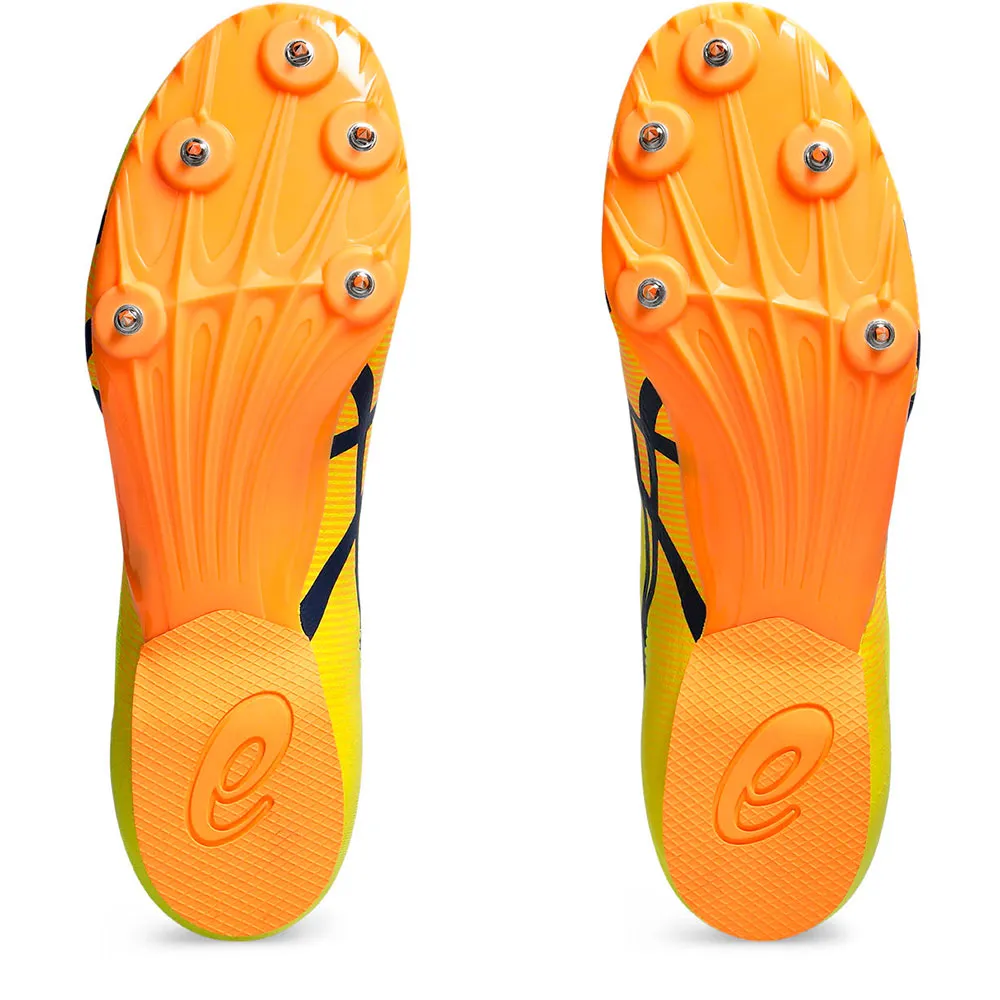 Asics Hyper Md 8 Löparskor Med Spikar male, Bright yellow / blue expanse