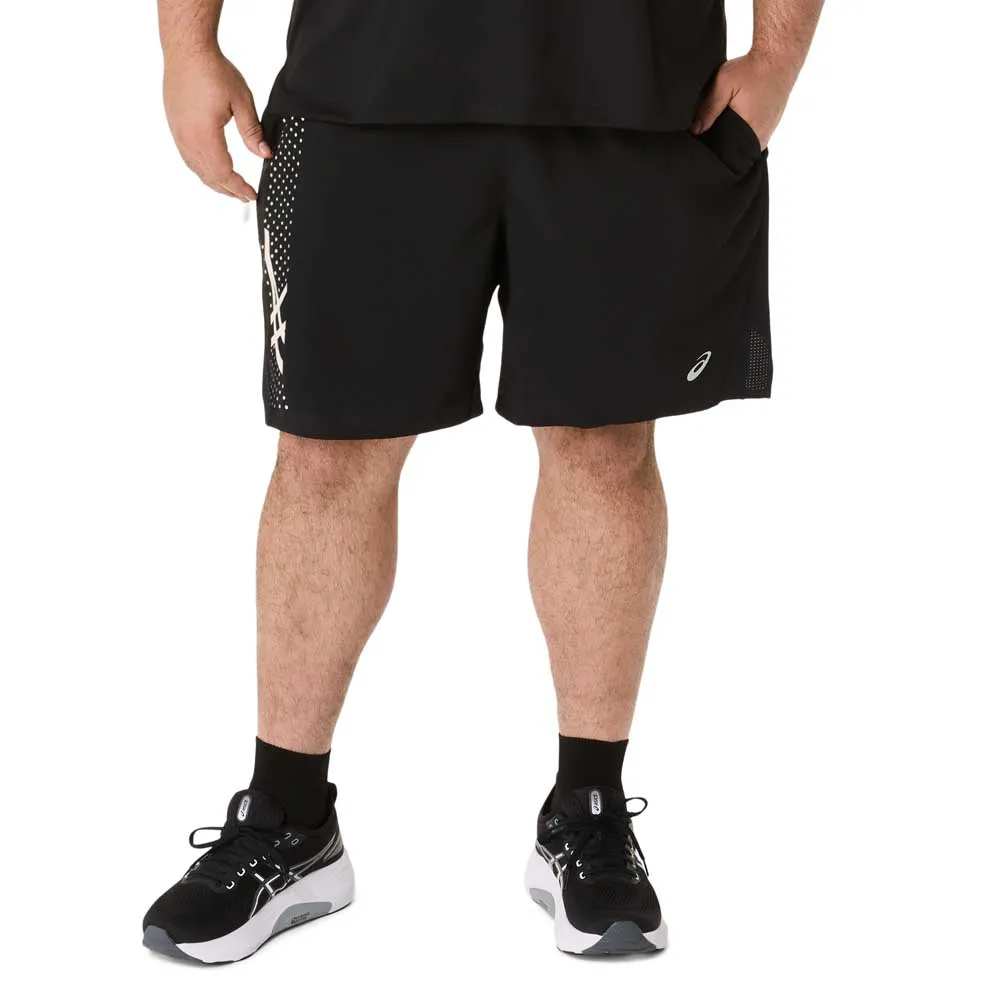 Asics Icon 7in Shorts male, Performance black Asics Icon 7in Shorts male, Performance black