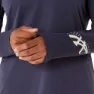Asics Icon Halv Dragkedja Långärmad T-shirt female