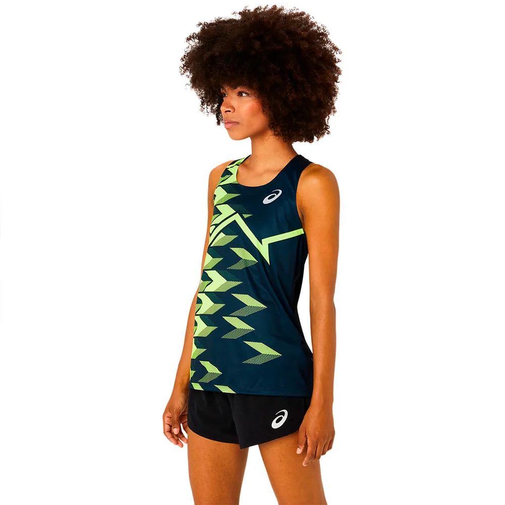 Asics Light Graphic ärmlös T-shirt female Asics Light Graphic ärmlös T-shirt female