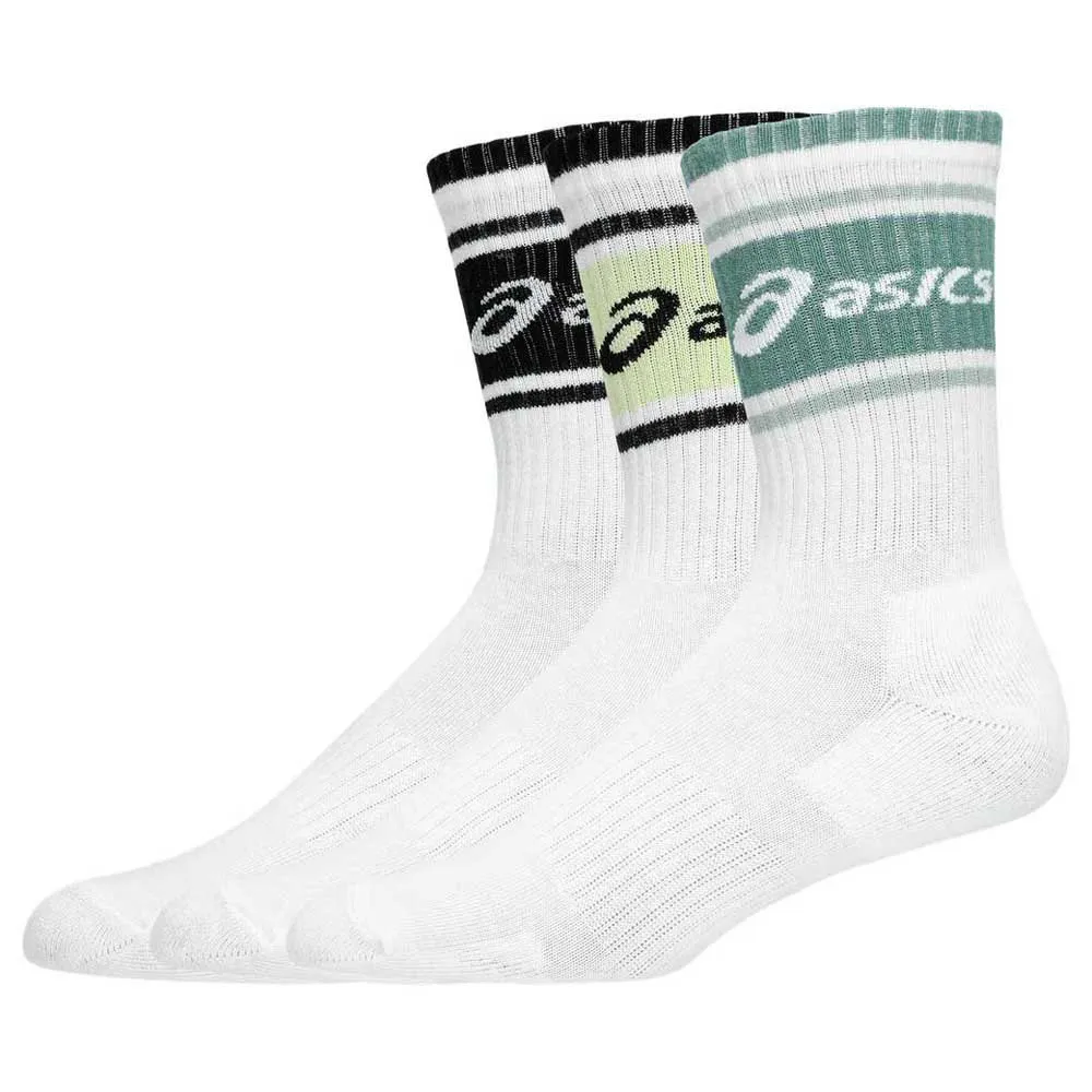 Asics Logo Crew Strumpor 3 Par male