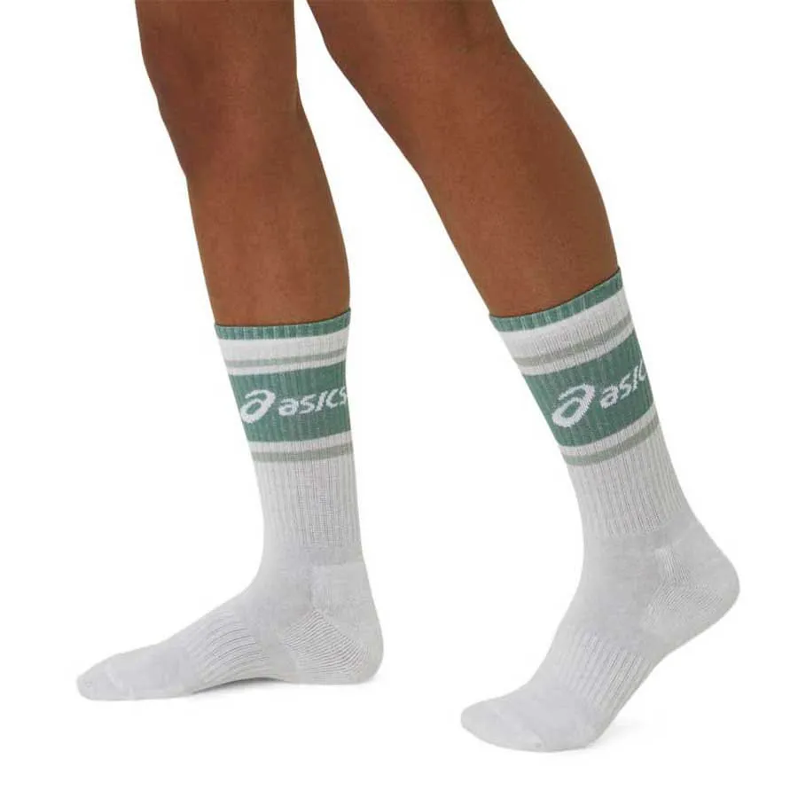 Asics Logo Crew Strumpor 3 Par male