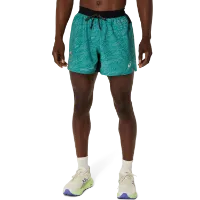Asics Men's Fujitrail All Over Print Short