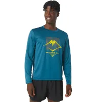 Asics Men's Fujitrail Logo Long Sleeve Top Asics Men's Fujitrail Logo Long Sleeve Top