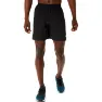 Asics Men's Road 2-N-1 Short, Performance Black/Carrier Grey