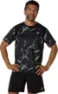 Asics Men's Road All Over Print Ss Top Performance