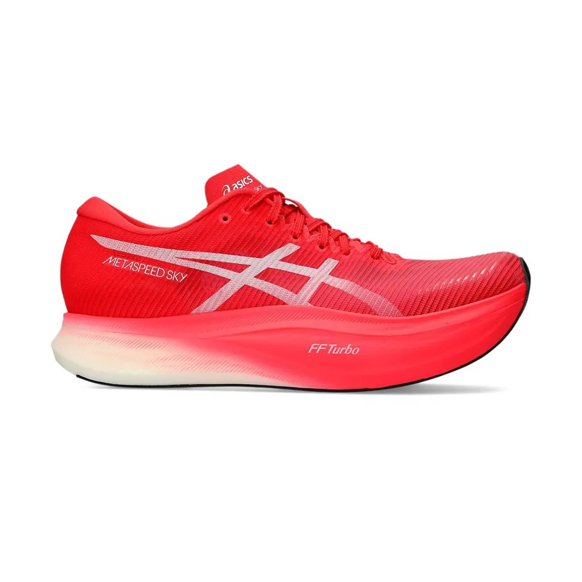Asics Metaspeed Sky+ Shoes, Red white