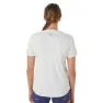 Asics Nagino Graphic Run T-shirt Med Korta ärmar female, Cream
