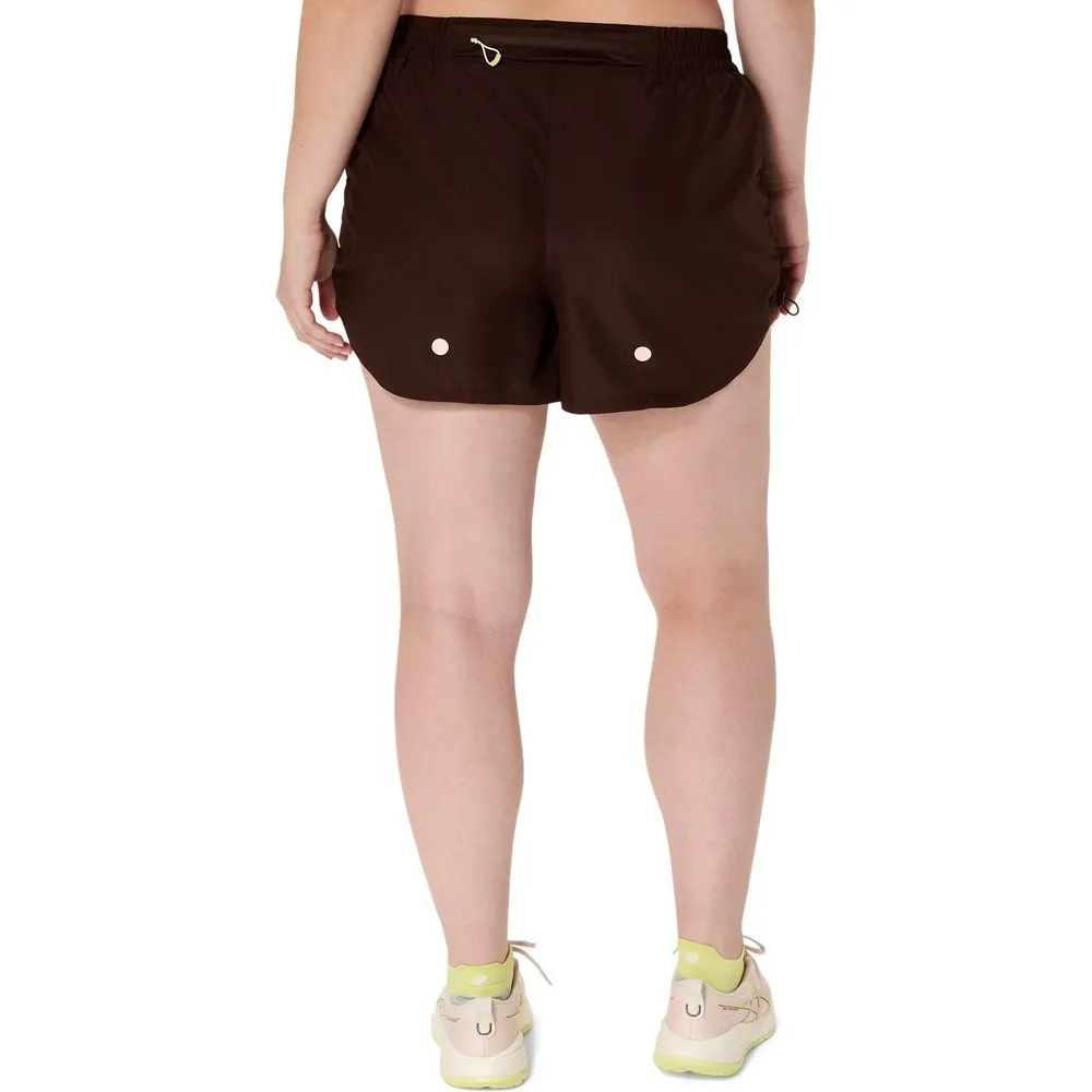 Asics Nagino Run Adjustable 4in Shorts female