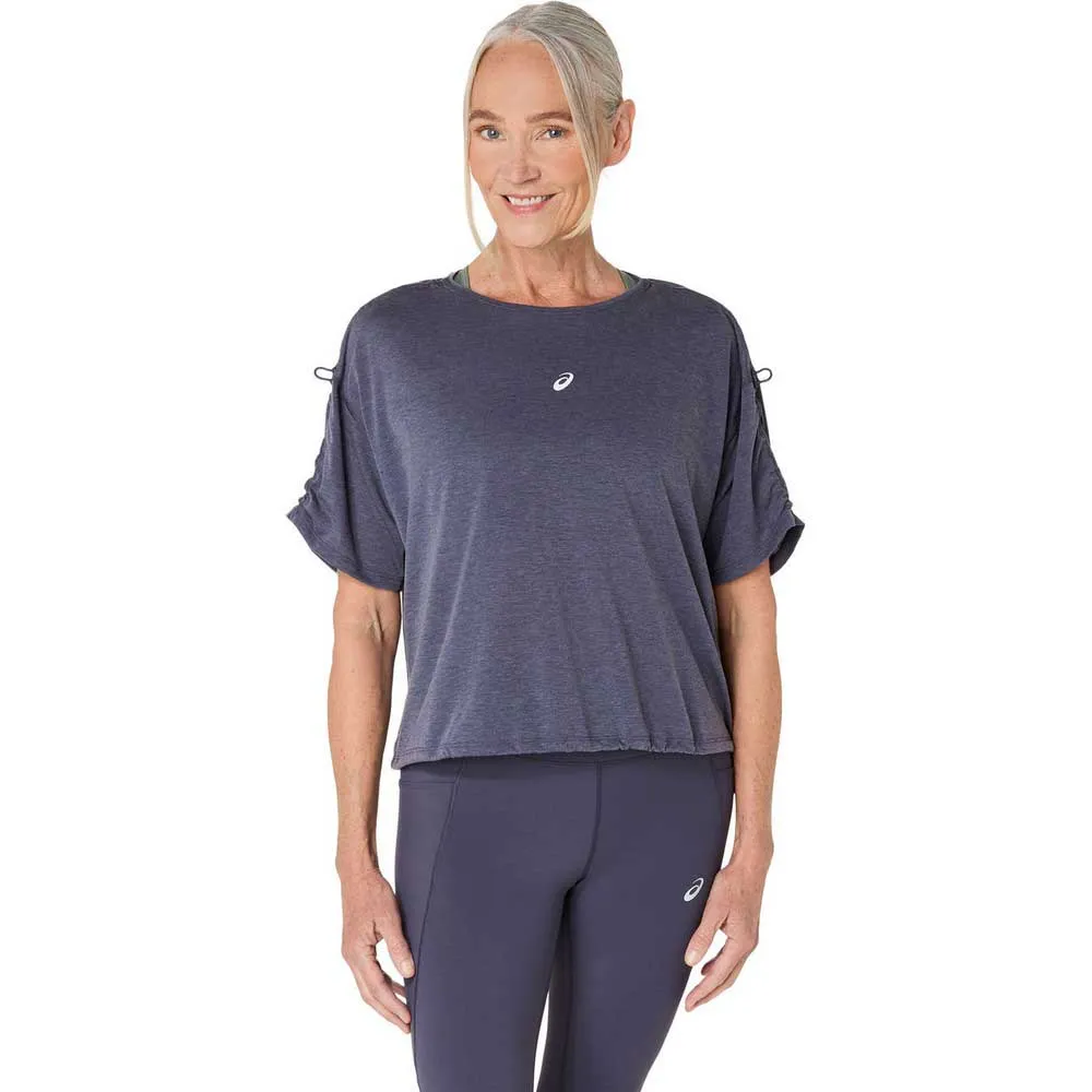Asics Nagino Run Adjustable T-shirt Med Korta ärmar female