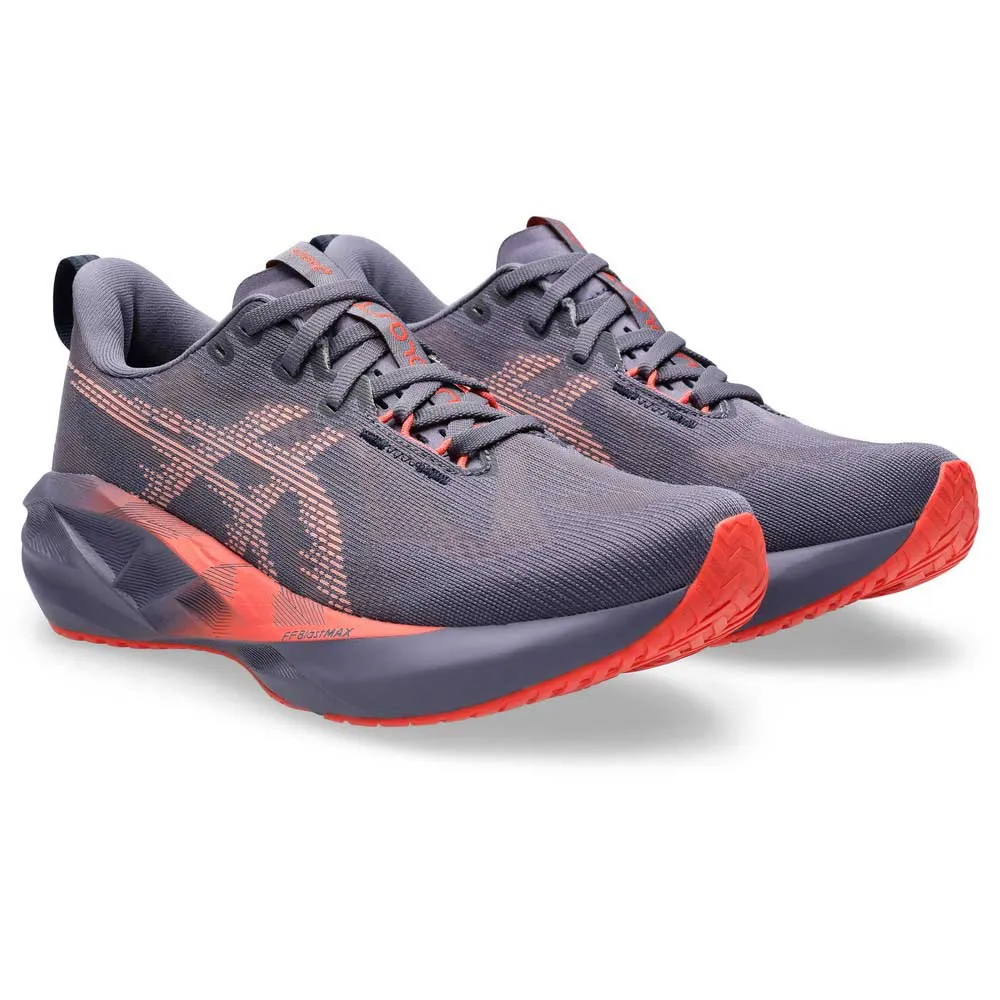 Asics Novablast 5 Löparskor Refurbished female, Greyish purple / coral reef