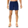 Asics Road 2-in-1 5inch Shorts male, Blue expanse / birch