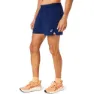 Asics Road 2-in-1 5inch Shorts male, Blue expanse / birch