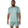 Asics Road All Over Print T-shirt Med Korta ärmar male