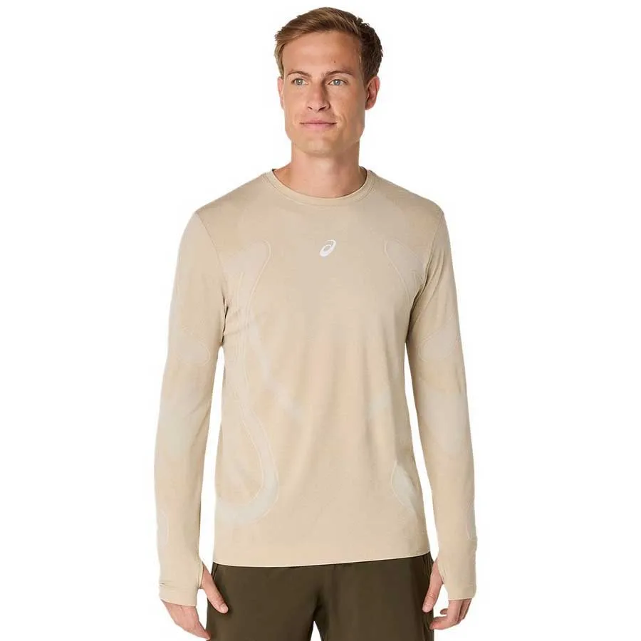 Asics Road Seamless T-shirt Med Lång ärm male